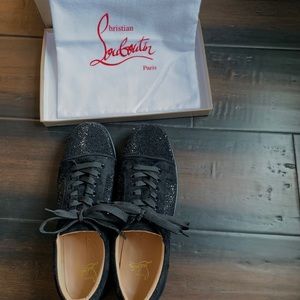 Authentic Christian Louboutin Louis junior strass